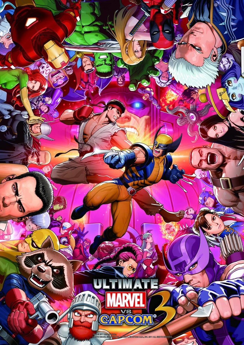 chun-li, morrigan aensland, zero, ryu, dante, and 52 more (street fighter and 25 more) drawn by mori_toshiaki