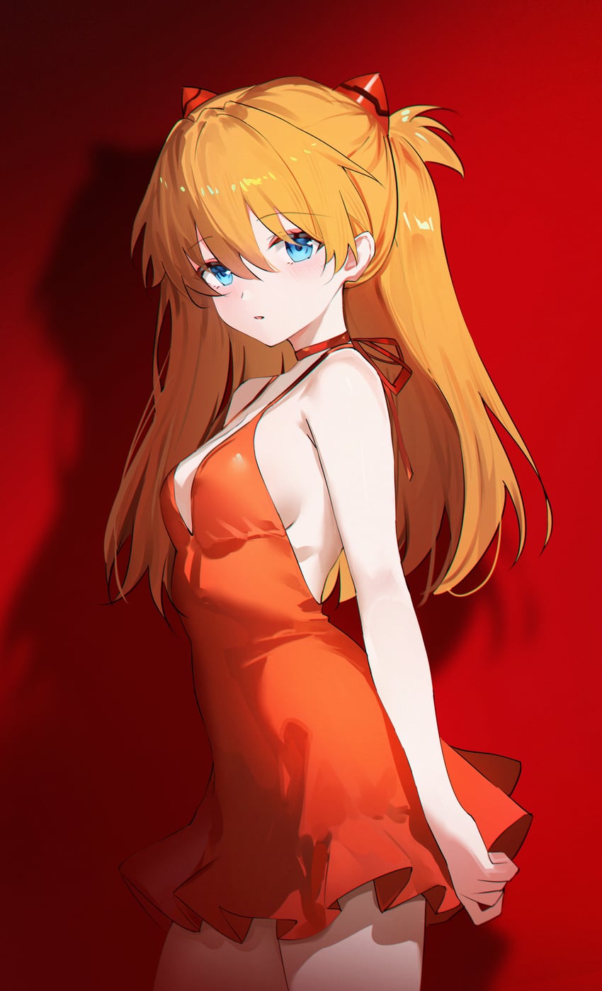 souryuu asuka langley (neon genesis evangelion) drawn by usagi_(786113654)