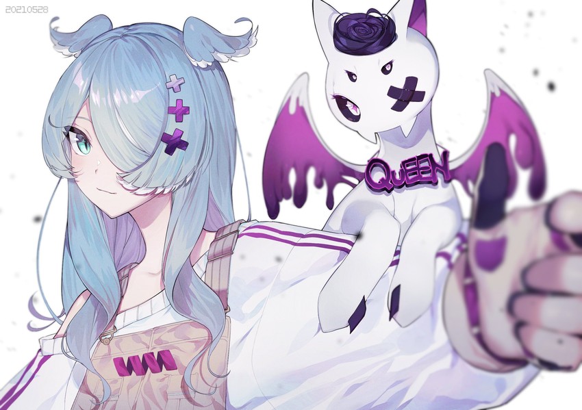 elira pendora and pikl (nijisanji and 1 more) drawn by so_nagi_(artist)