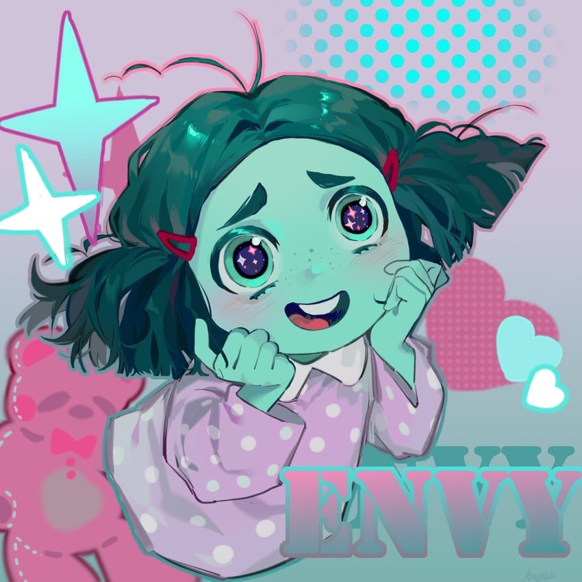 envy (inside out and 1 more) drawn by kugai697139