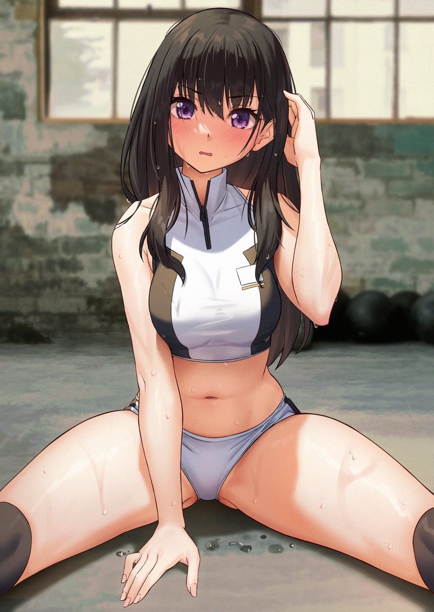 inoue takina (lycoris recoil) drawn by solar_(happymonk)