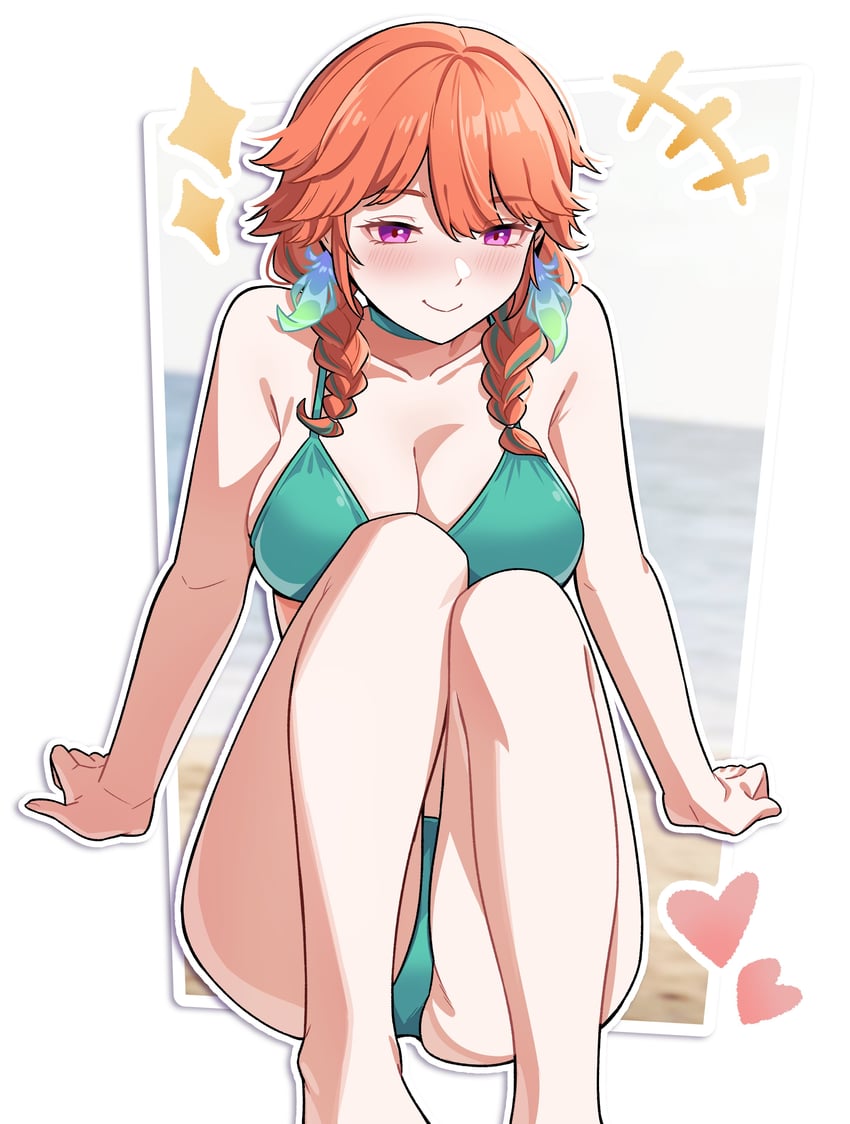 takanashi kiara (hololive and 1 more) drawn by nuebunny