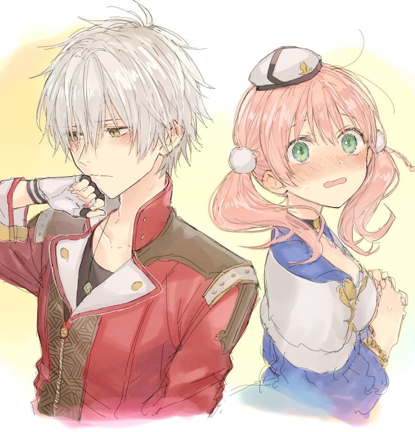 escha malier and logix ficsario (atelier and 1 more) drawn by hani_(udauda)