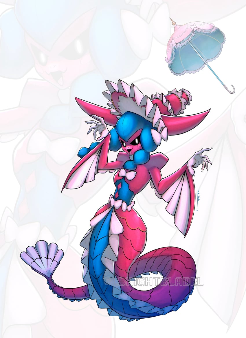 lamiamon (digimon) drawn by kyle_brightbill