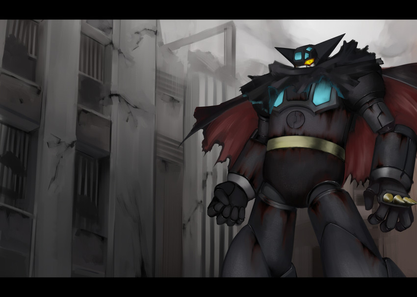 black getter (getter robo and 1 more) drawn by 0726