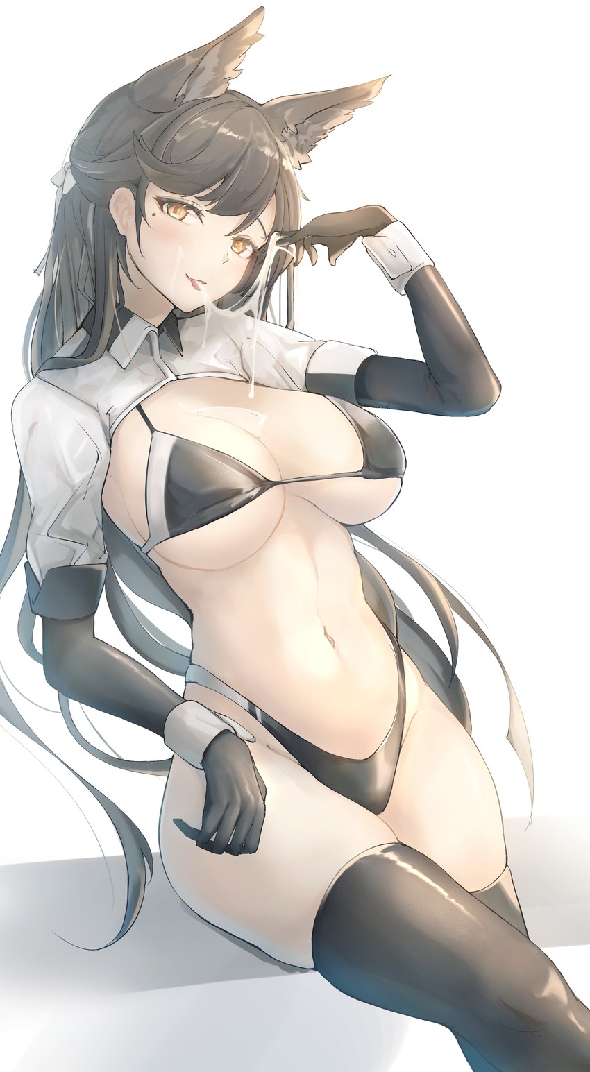 atago (azur lane) drawn by yusha_m