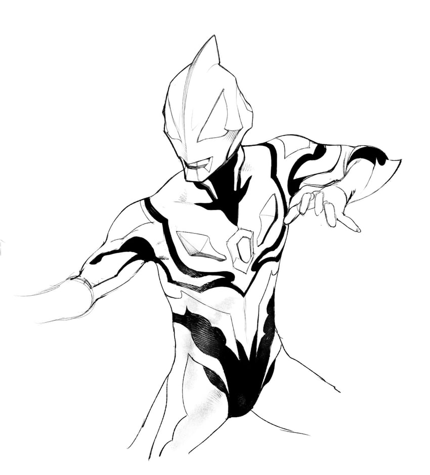 ultraman geed (ultra series and 1 more) drawn by conto