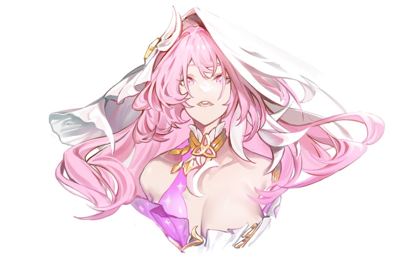 elysia (honkai and 1 more) drawn by kato_(kato)