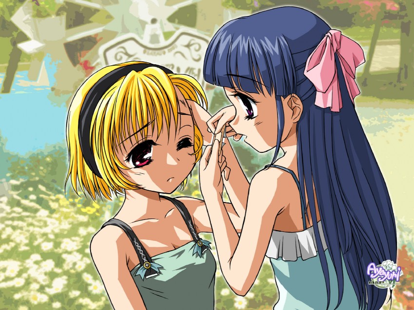 furude rika and houjou satoko (higurashi no naku koro ni) drawn by mizuki_yurine