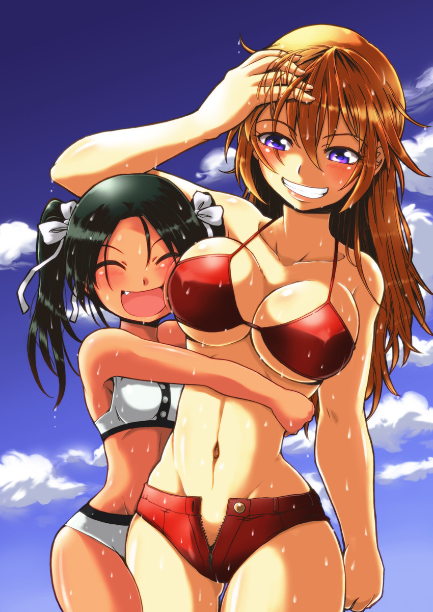 charlotte e. yeager and francesca lucchini (world witches series and 1 more) drawn by zatou_(kirsakizato)