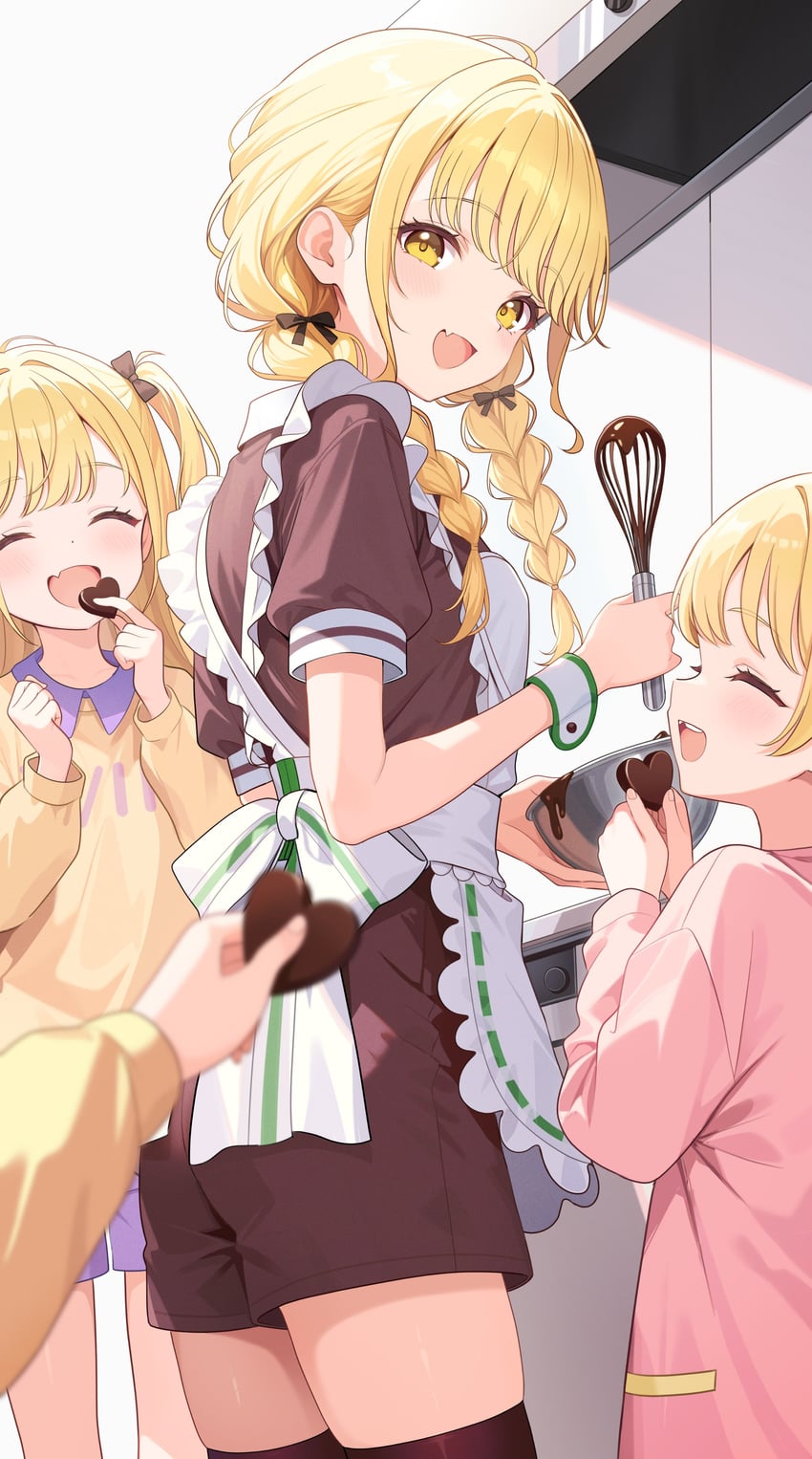 fujita kotone and fujita kotone's sister (idolmaster and 1 more) drawn by kitano_yukito