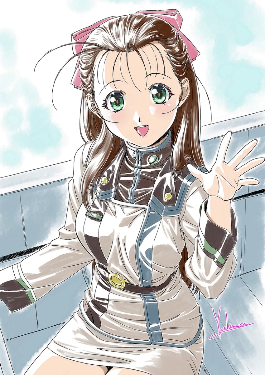 miho miho (macross and 1 more) drawn by yoshinaga_masahiro