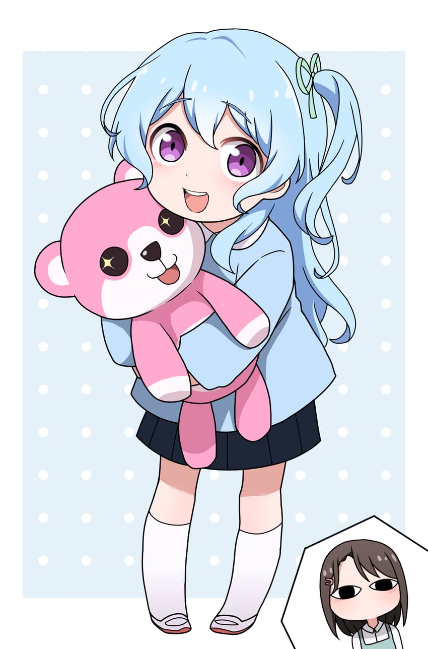 okusawa misaki, matsubara kanon, and michelle (bang dream!) drawn by vector_(dmlddmld00)