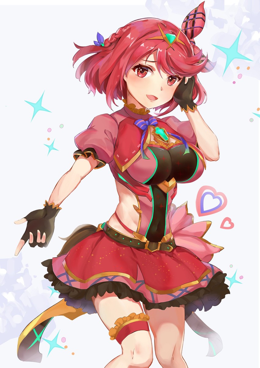 pyra (xenoblade chronicles and 1 more) drawn by kiiro_kimi