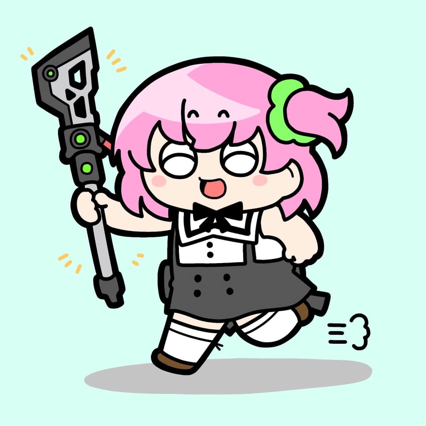 hitotsuyanagi riri (assault lily) drawn by konpeitoull_(c12h22o11_tr_6)