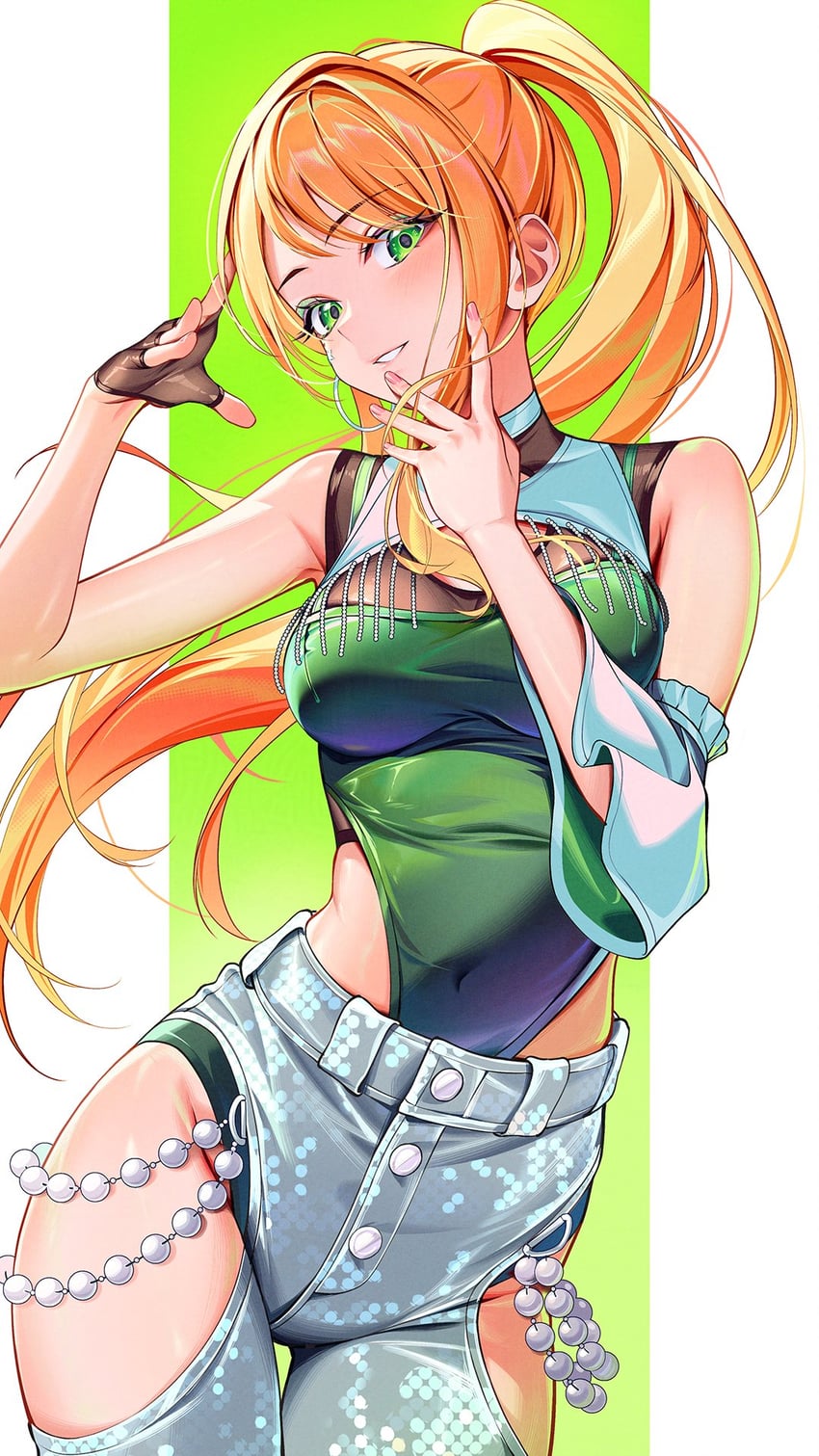 shiun sumika (idolmaster and 1 more) drawn by kainown