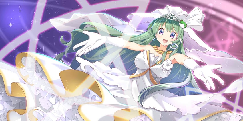 kochiya sanae (touhou and 1 more) drawn by arata_toshihira