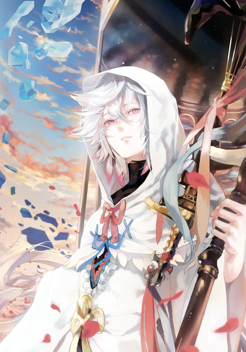 merlin (fate and 1 more) drawn by mizutame_tori