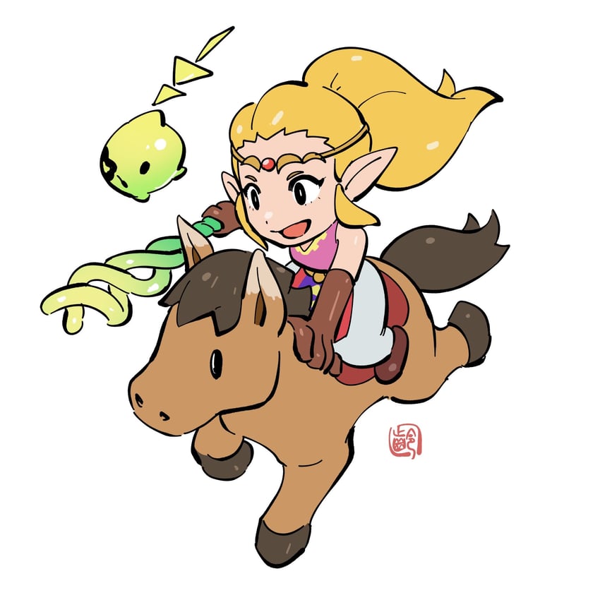 princess zelda and tri (the legend of zelda and 1 more) drawn by jodytsengart