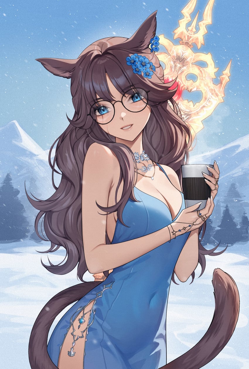 warrior of light and white mage (final fantasy and 1 more) drawn by helloimtea
