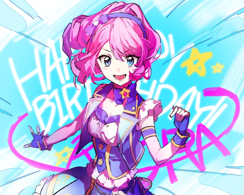 sakuraba rola (aikatsu! and 1 more) drawn by wata_(attaka_towel)