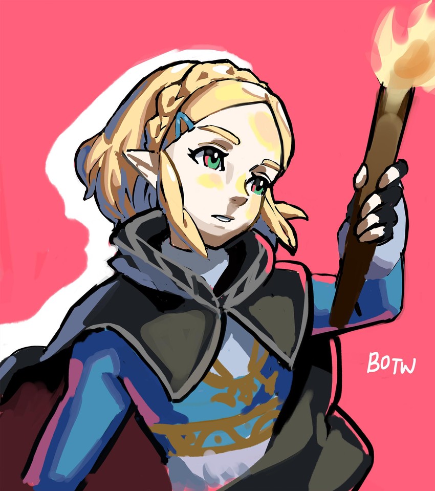 princess zelda (the legend of zelda and 1 more) drawn by calilo