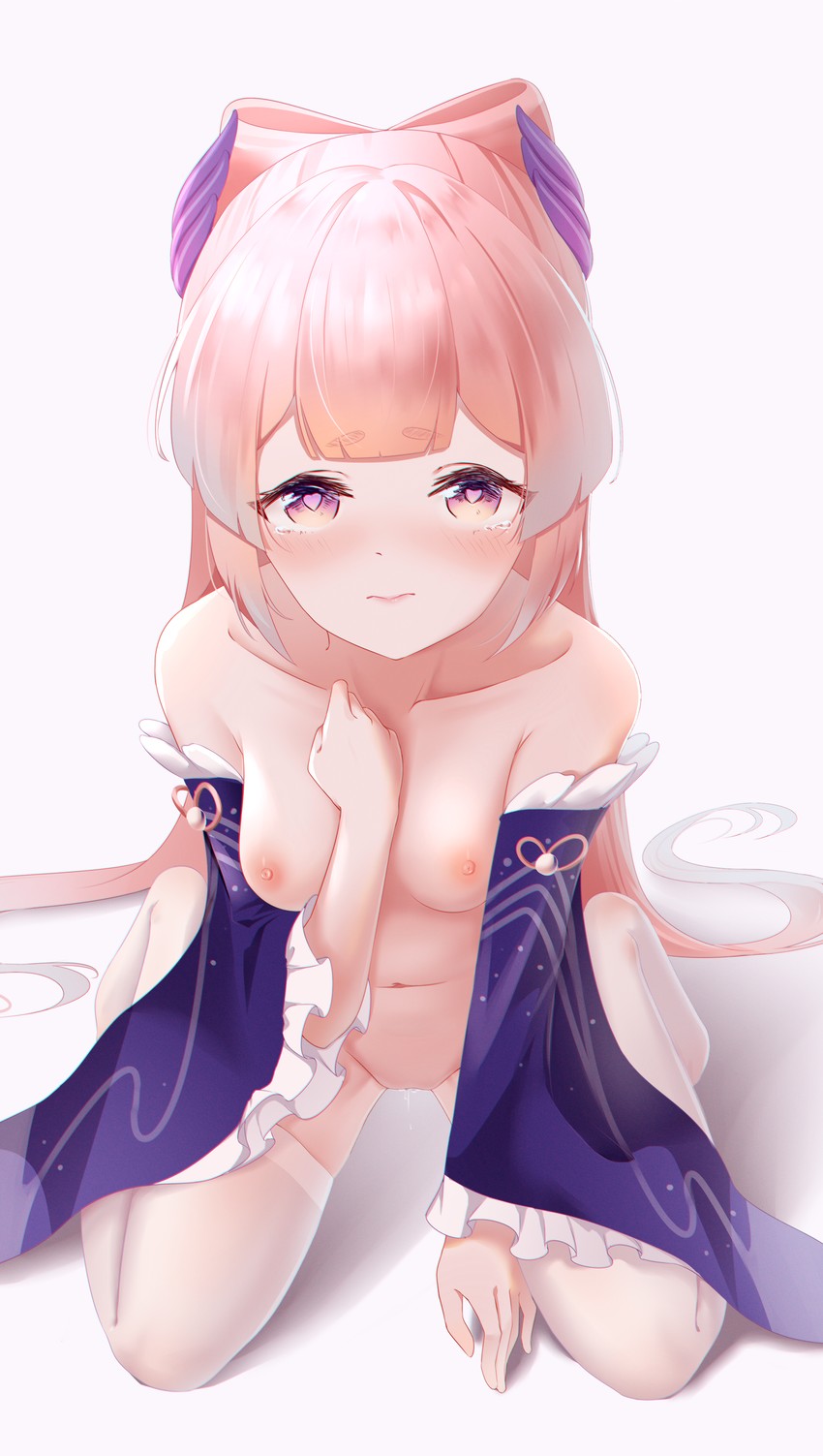 sangonomiya kokomi (genshin impact) drawn by bingchuan_xian_yu_huang