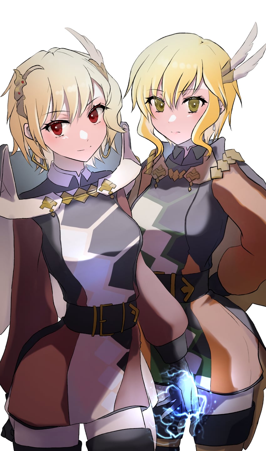 citrinne and nanna (fire emblem and 3 more) drawn by mu_tu_bu