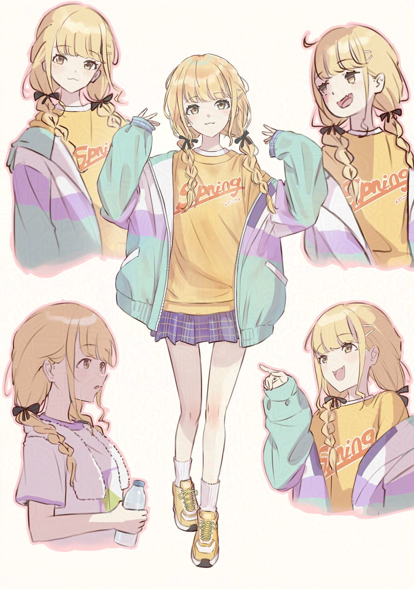 fujita kotone (idolmaster and 1 more) drawn by haro_(har_illust)
