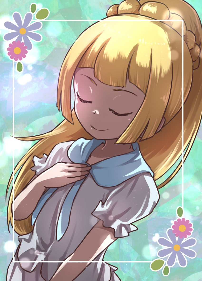 lillie (pokemon and 1 more) drawn by kotobukkii_(yt_lvlv)