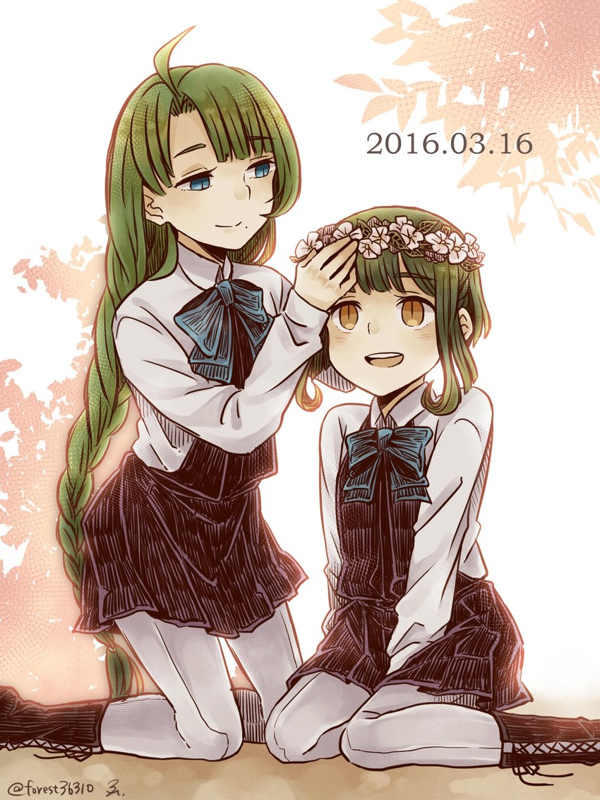 yuugumo and takanami (kantai collection) drawn by miroku_san-ju