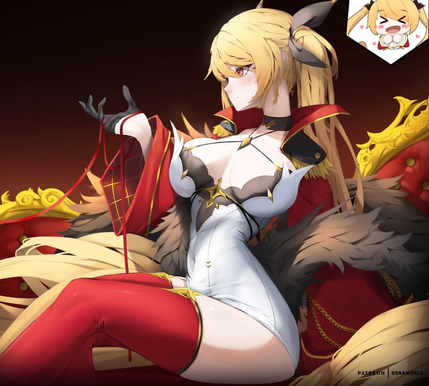 nelson (azur lane) drawn by sonaworld