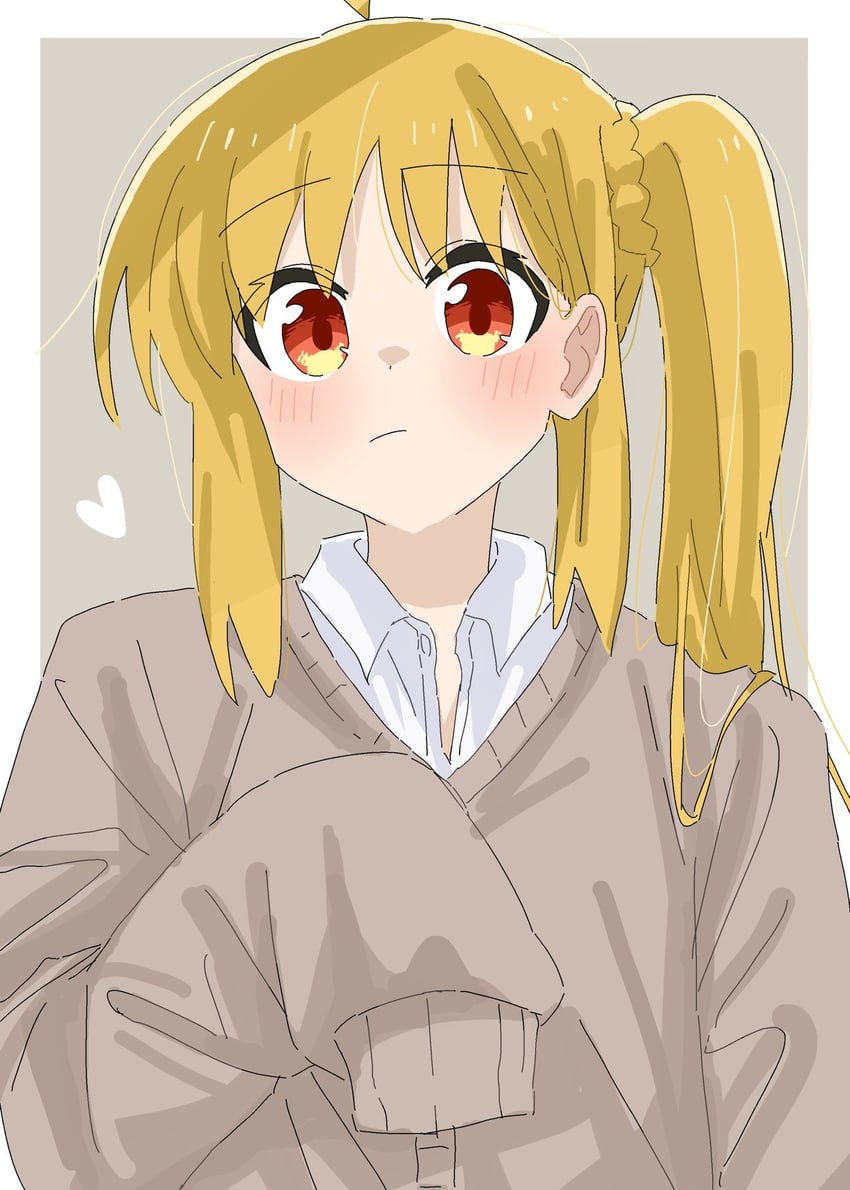 ijichi nijika (bocchi the rock!) drawn by oniku_0131_btr