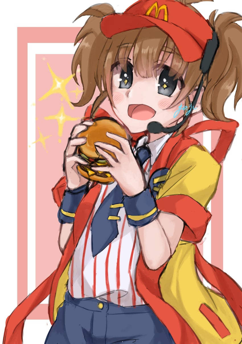 imadake dabuchi tabemi (mcdonald's) drawn by sukuroot