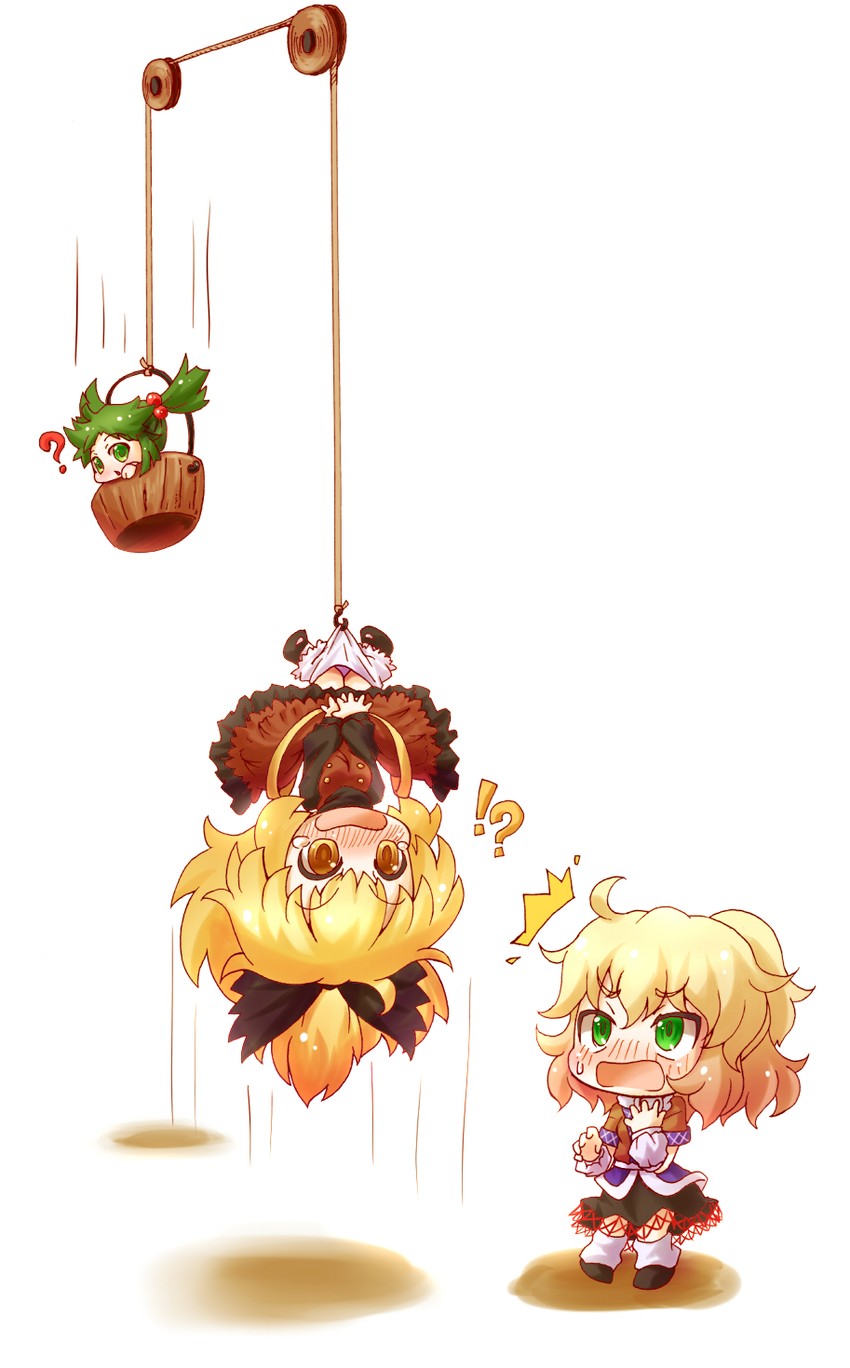 mizuhashi parsee, kurodani yamame, and kisume (touhou) drawn by arinu