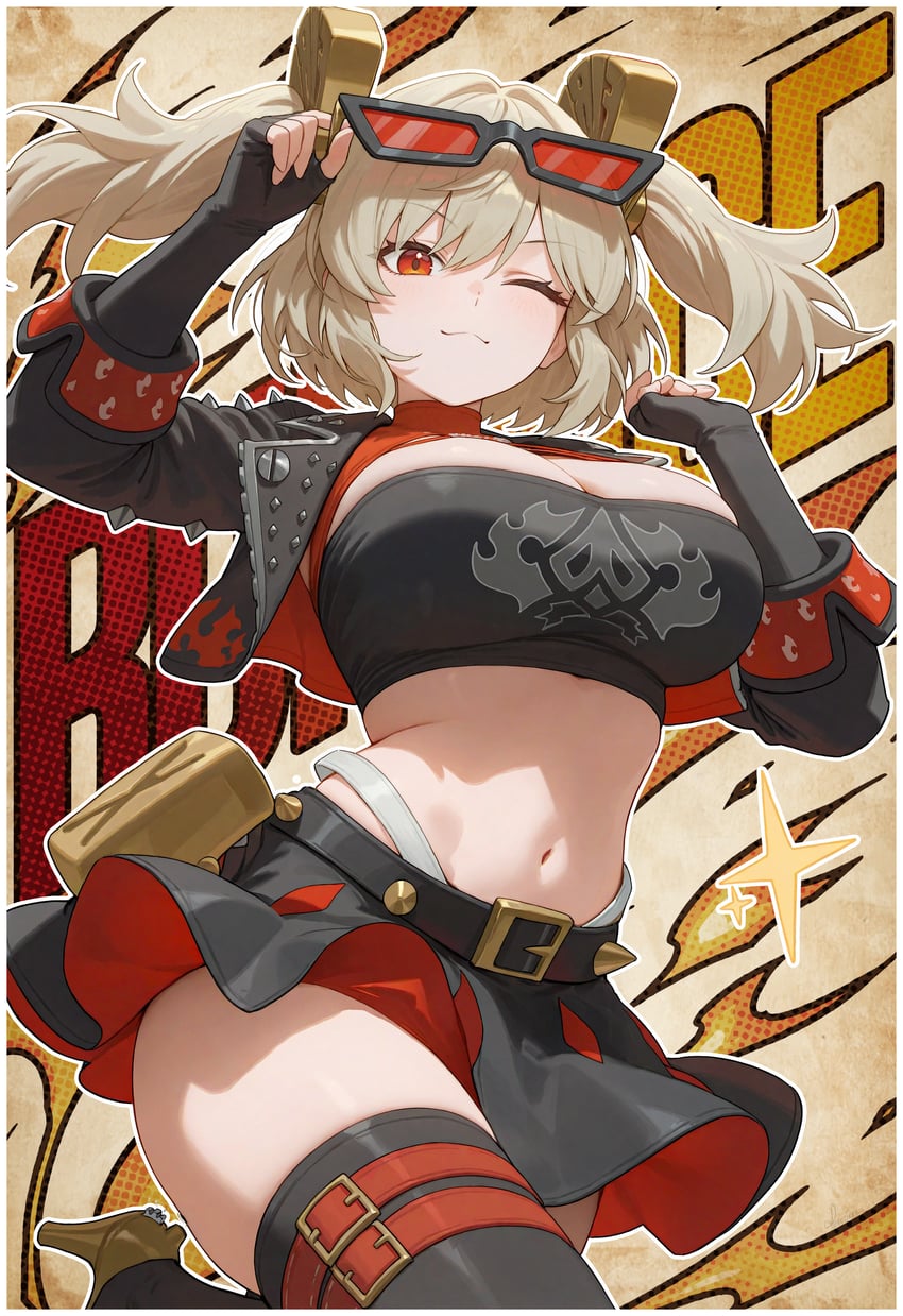 burnice white (zenless zone zero) drawn by heretikka