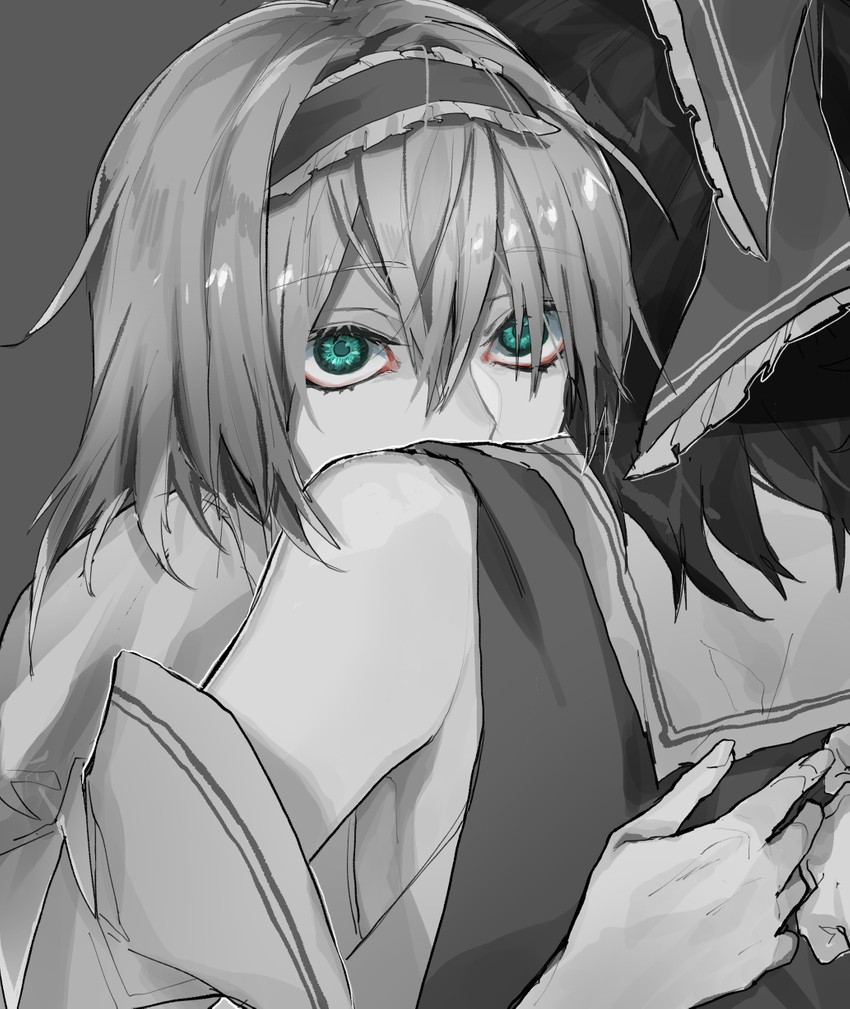 hakurei reimu and alice margatroid (touhou) drawn by fuuga_(perv_rsity)