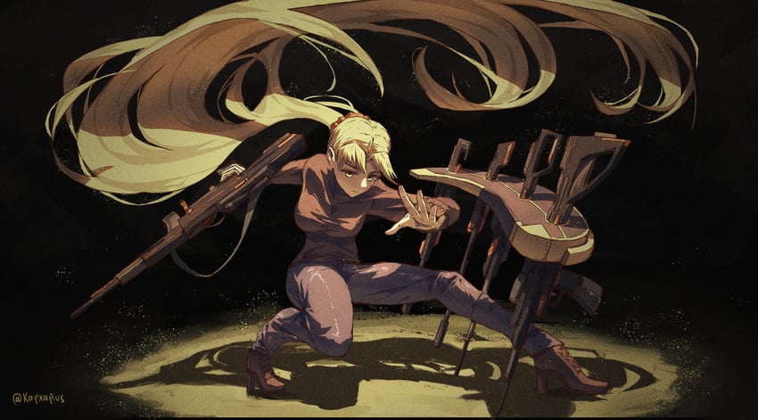 lo po bia lefav (tower of god) drawn by kapxapius