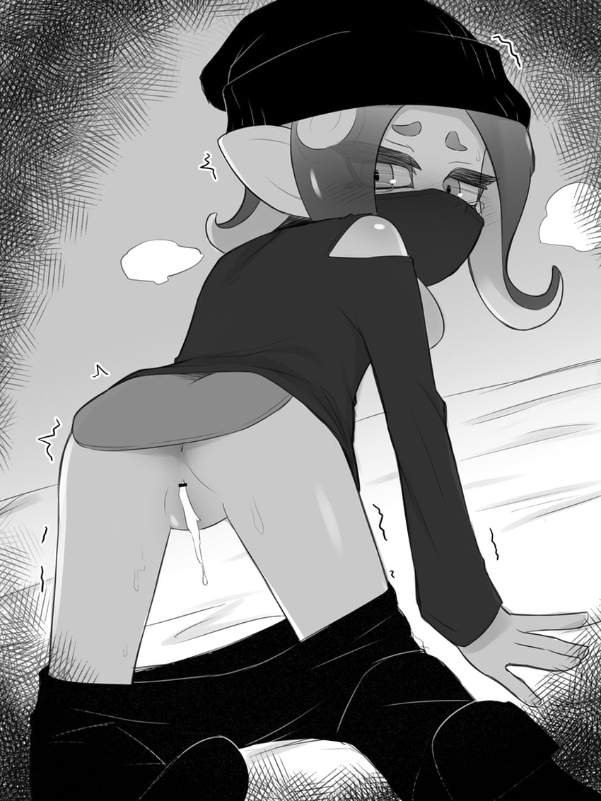 octoling player character and octoling girl (splatoon) drawn by organ_rn