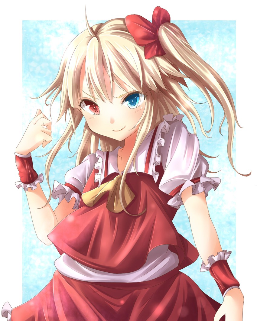 flandre scarlet and hasegawa kobato (touhou and 1 more) drawn by gurasion_(gurasion)