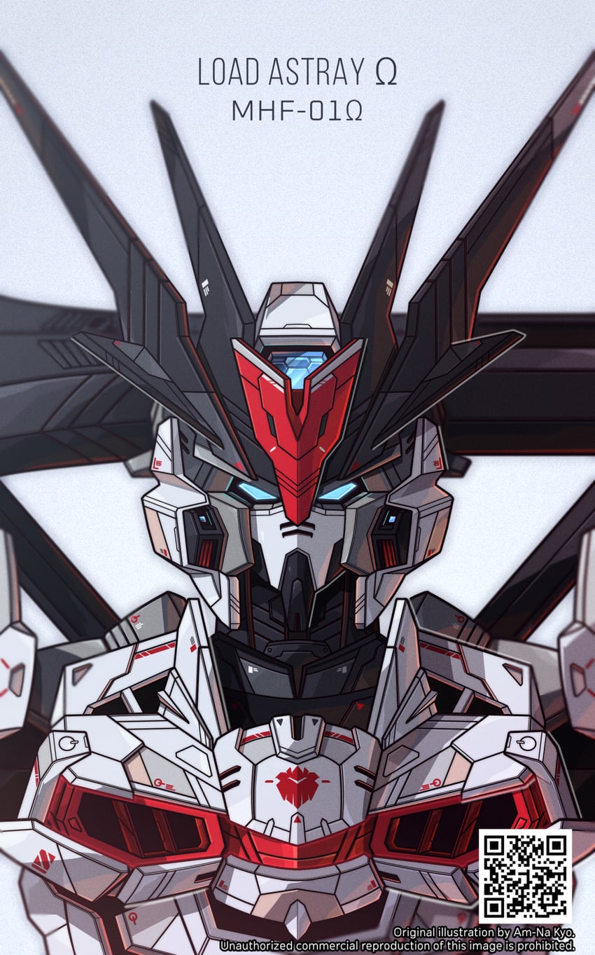 gundam lord astray omega (gundam and 3 more) drawn by azzalea
