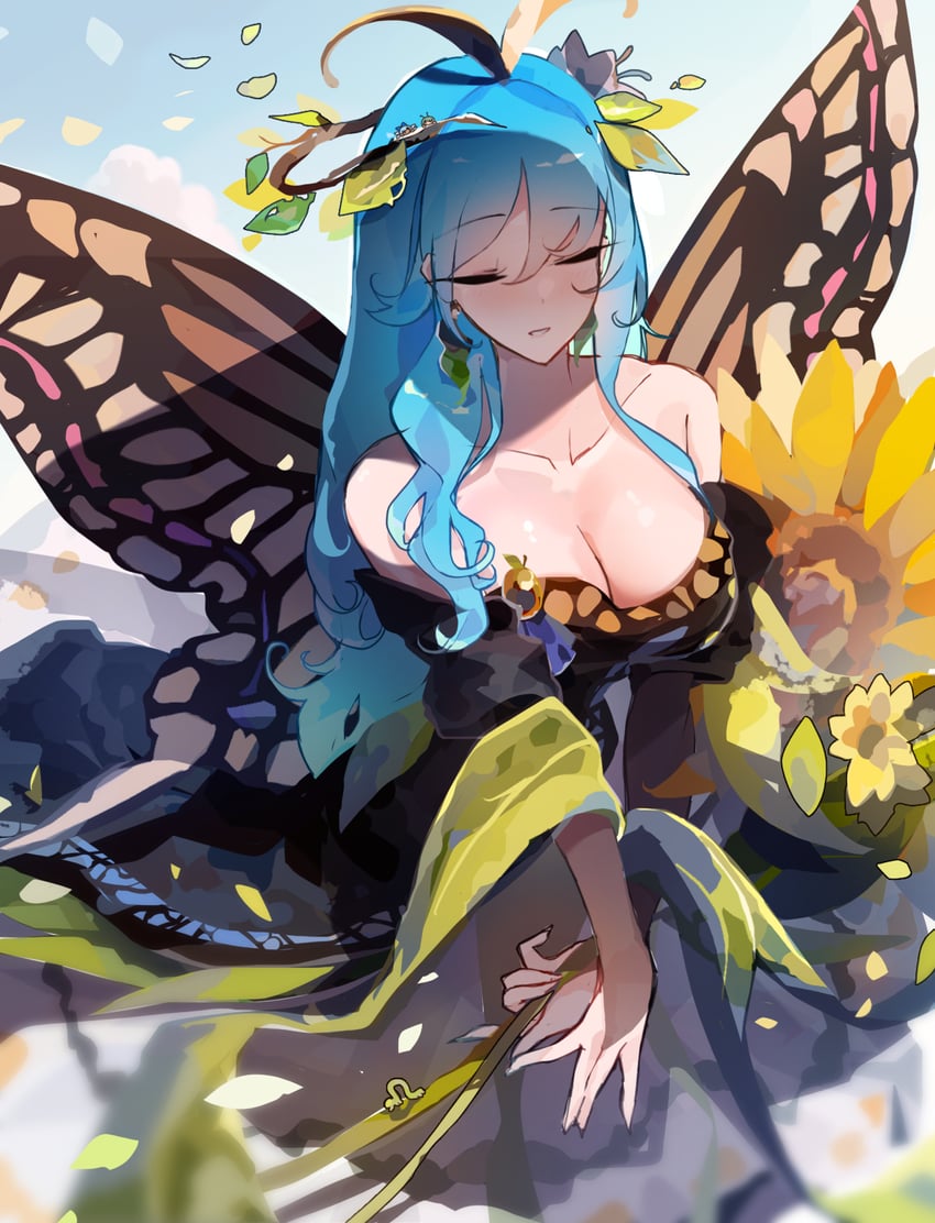 eternity larva (touhou and 1 more) drawn by kaliningradg