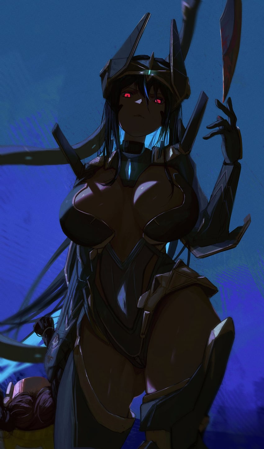 indivilia and chime (goddess of victory: nikke) drawn by soondi