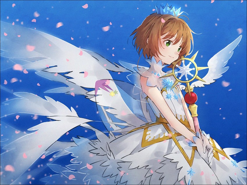 kinomoto sakura (cardcaptor sakura and 1 more) drawn by hakusai_(tiahszld)