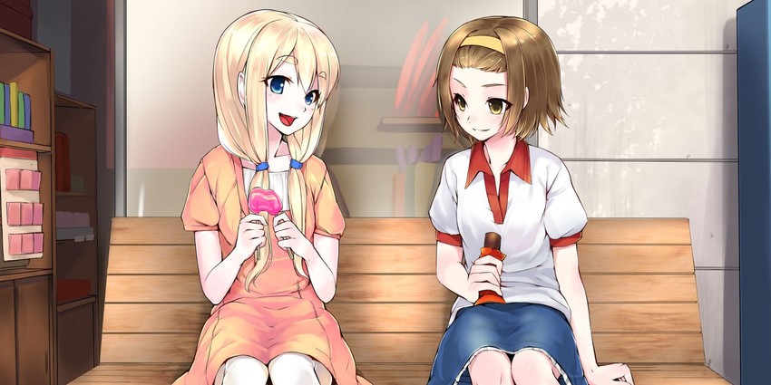 tainaka ritsu and kotobuki tsumugi (k-on!) drawn by ryou@ryou