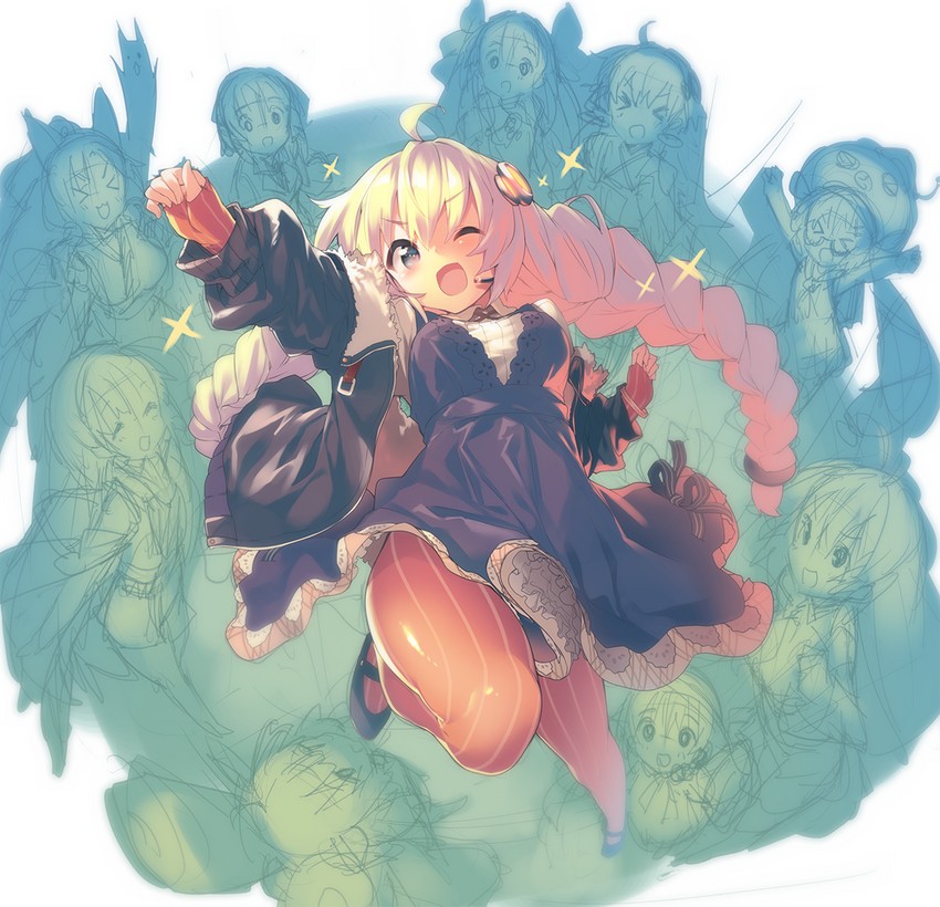 yuzuki yukari, kizuna akari, touhoku kiritan, kotonoha akane, tsurumaki maki, and 5 more (vocaloid and 1 more) drawn by sawayaka_samehada