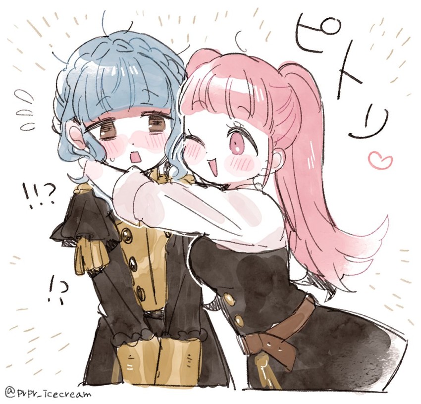 hilda valentine goneril and marianne von edmund (fire emblem and 1 more) drawn by prpr_icecream