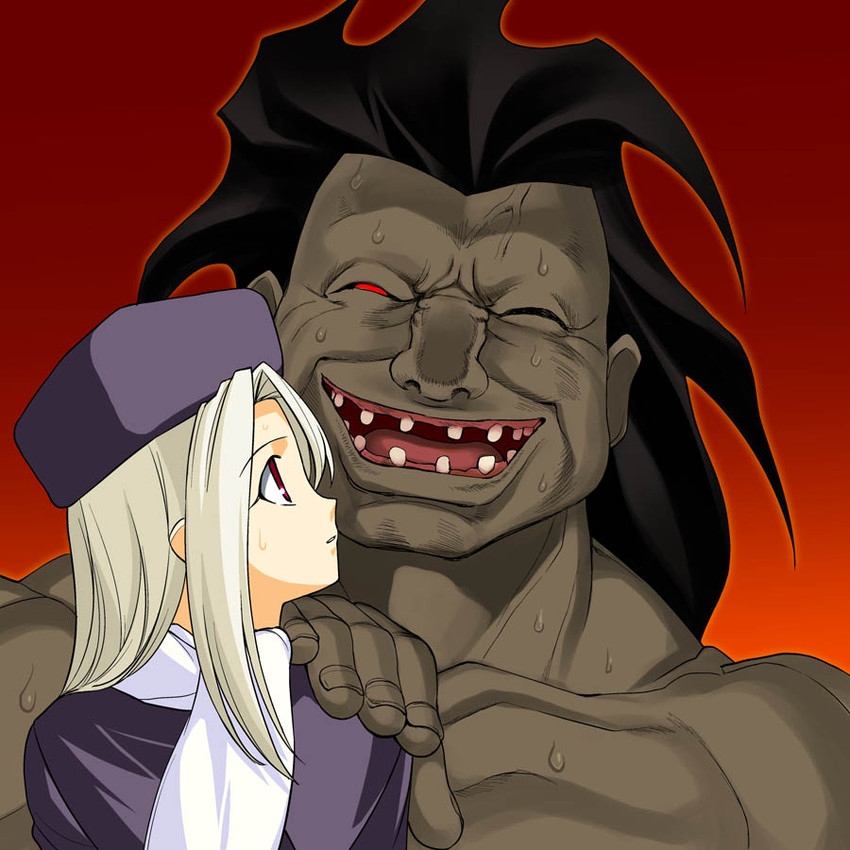 illyasviel von einzbern and heracles (fate and 2 more) drawn by a1_(initial-g)