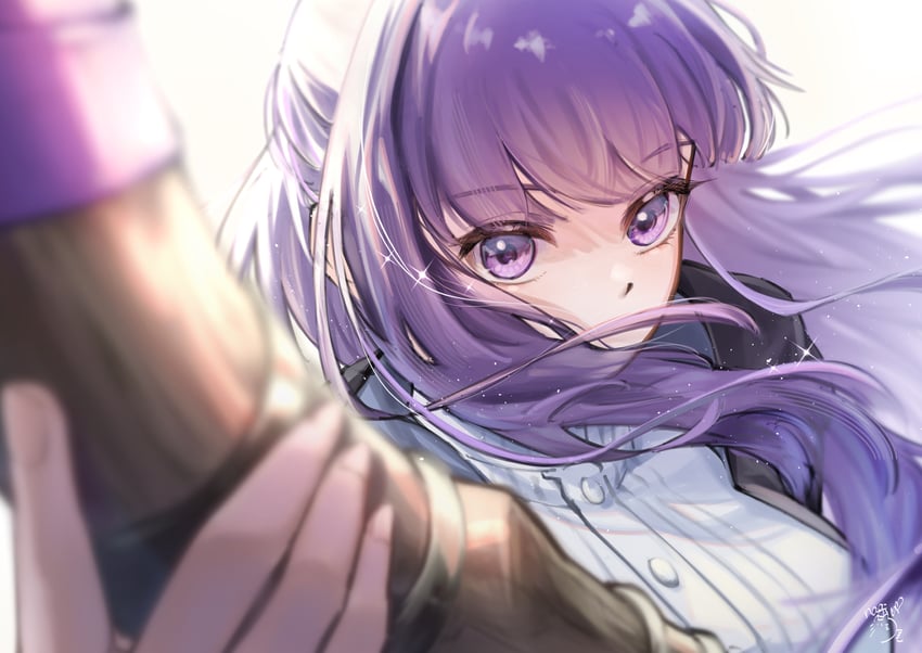 fern (sousou no frieren) drawn by nagisa_(pan_to_honey)