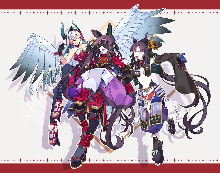 ushiwakamaru, taira no kagekiyo, and kiichi hogen (fate and 1 more) drawn by kujiramaru